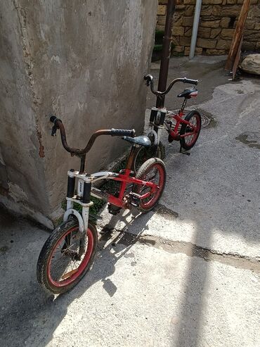 teker satilir: İşlənmiş İki təkərli Uşaq velosipedi Start, 16", Ünvandan götürmə