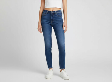 jeans pull bear: PULL&BEAR, Jeansy damskie, rozmiar 2XS