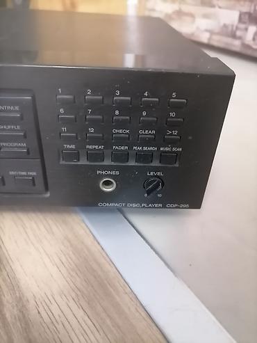 Audio tehnika: Sony CD plejer CDP-295 - Klasični stereo CD plejer sa ladicom, oznaka — 2