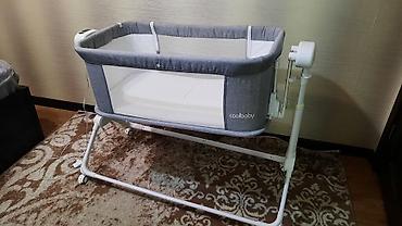 кровать для малыша: Манеж Умная кроватка 2-в-1 для новорождённых Coolbaby, двух уровневая — 6
