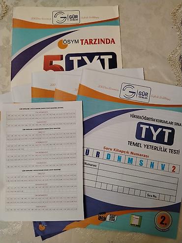 Testlər: Məhsul: GÜR Yayınları – TYT Deneme Sınavları Paketi Təsvir: - ÖSYM — 1