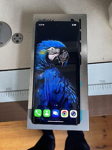 Infinix Zero 40, 256 GB, rəng - Göy, Sensor, Face ID