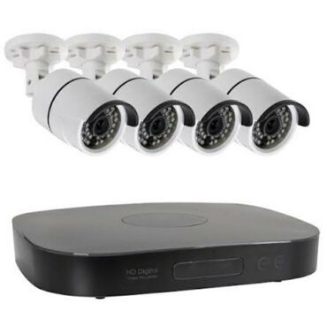 цифровой фотоаппарат canon powershot: Kameralar dəsti satılır. 1əd DVR qurqu və 4 ədəd kameralar