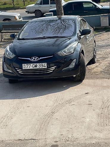 lizingde olan avtomobiller: Hyundai Elantra Limited sedan - Korpus: qara rəng, 4 qapılı sedan — 3
