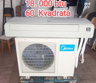 Kondisionerlər: Kondisioner Midea, İşlənmiş, 50-60 kv. m, Split sistem, Kredit yoxdur, Ödənişli quraşdırma