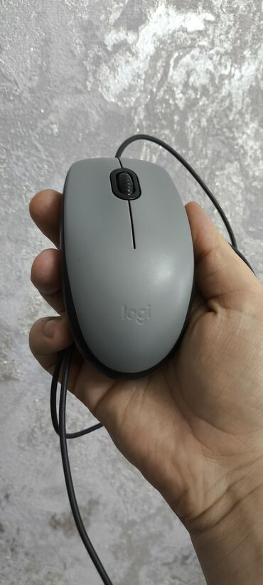 Mauslar: Logitech M110s sesiz sade mişka. işlənmiş. işlek vəziyyətdə. безвучная