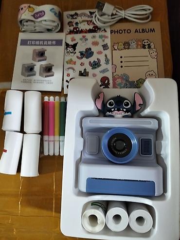 lalafo oyuncaqlar: Uşaq fotoaparatı – Colour Printing Camera (rəngli çap funksiyalı) — 1