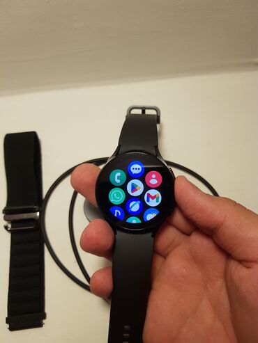 Smart saatlar: İşlənmiş, Smart saat, Samsung, Аnti-lost, rəng - Qara — 1