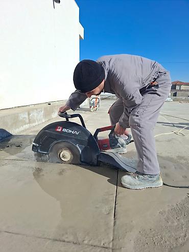 mopet elektrik: Beton kəsən usta xidməti - Dəqiq və təmiz kəsim: mərtəbə plitələri — 1