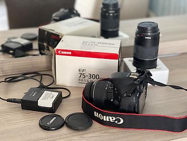 pirinter canon: Canon DSLR fotoaparat dəsti Komplekt: - Canon DSLR gövdə (ekranlı — 1