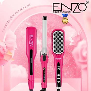 ENZO Professional saç formalaşdırma seti - 3 alət bir yerdə