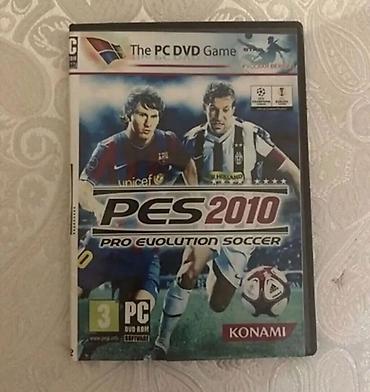 dvd aliram: DVD və PC disk kolleksiyası Məzmun: - PES 2010 – Pro Evolution Soccer — 1