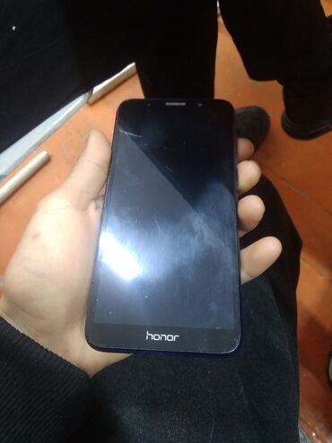 телефонные аппараты с беспроводной трубкой цифровая dect для офиса: Honor 7s, Б/у, 16 ГБ, цвет - Синий, 2 SIM