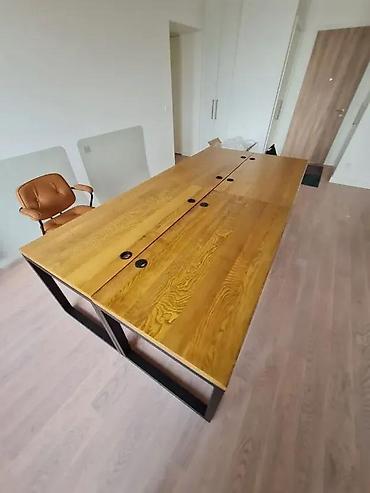 bež sofa: KANCELARIJSKI STOLOVI BW1 DRVO&METAL | Izrada nameštaja po meri — 8