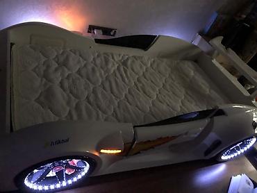 Детские односпальные кровати: Кровать - машина. Детская / подростковая. Есть пульт управления, с at lalafo.kg — 5 Детские односпальные кровати: Кровать - машина. Детская / подростковая. Есть пульт управления, с — 5