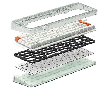 Клавиатуры: Клавиатура, Механическая, Проводное, Bluetooth подключение, Размер: 65% — 9