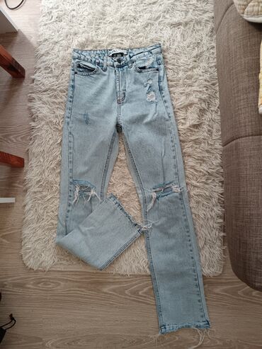 farmerke novi pazar: Jeans, High rise, Ripped