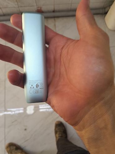 IQOS elektron tütün qızdırıcı cihaz - Rəng: açıq mavi/metallik -