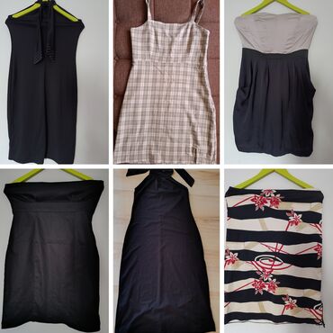 Haljine: Cetiri haljine i suknja L Hennes,H&M, Clockhouse, Amisu za na lalafo.rs — 1 Haljine: Cetiri haljine i suknja L Hennes,H&M, Clockhouse, Amisu za — 1