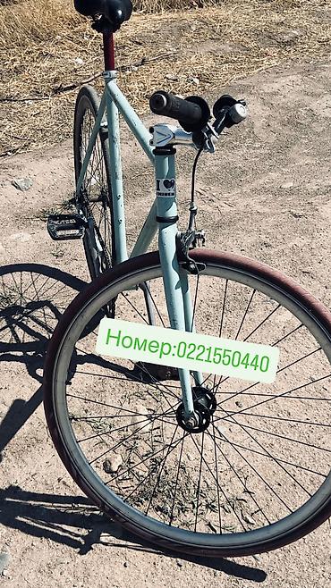 e6 3: Городской фикс/сингл-спид велосипед - Рама из стали, размер ближе к — 1
