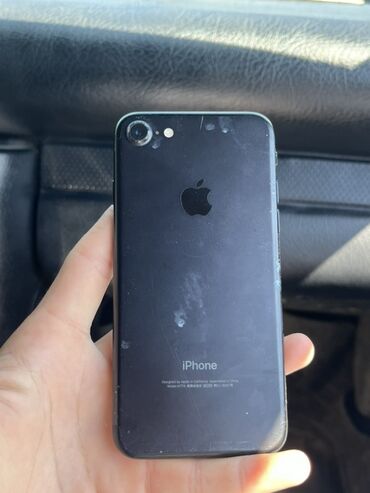 блютуз наушник: IPhone 7, Колдонулган, 128 ГБ, Кара, Каптама, 95 %