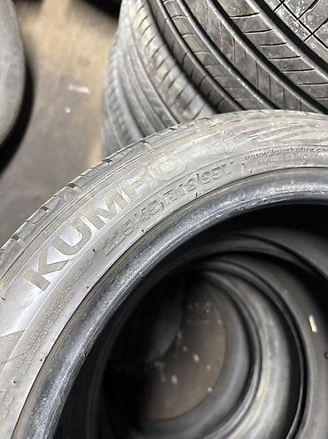 95: Шины 225 / 45 / R 18, Лето, Б/у, Пара, Легковые, Корея, Kumho — 3