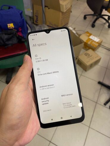 dublikat telefonlar: Xiaomi Redmi Note 8, 32 ГБ, цвет - Синий, 
 Две SIM карты, Face ID, Отпечаток пальца