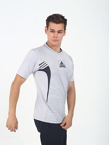 Футболки: Мужская футболка, S, Adidas, Новый, цвет - Голубой — 22