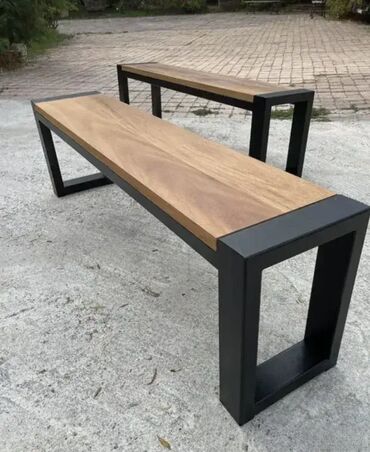 Baštenski nameštaj: Klupa, Metal, Novo — 2