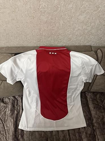 Kişi geyimləri: Futbolka, Adidas, XL, rəng - Qırmızı — 2