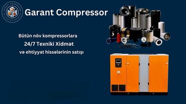 İstehsal avadanlığı: Biz Garant kompressor olaraq 2011 ci ilden fealiyyet gösteririk