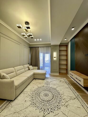 тоголок молдо фрунзе: 1 комната, 43 м², Элитка, 7 этаж, Дизайнерский ремонт
