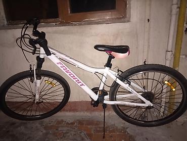 İdman velosipedləri: Favorit Angel Royal markalı dağ velosipedi - Rəng: ağ, çəhrayı-loqolu — 1