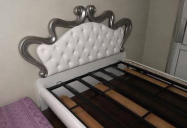 Çarpayılar: İşlənmiş, İkinəfərlik çarpayı, Bazalı, Matras ilə — 1