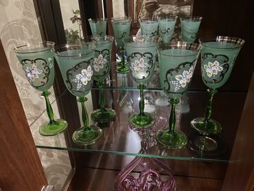 Digər dəstlər və servizlər: Bohem üslublu şüşə dəst - Material: qalın keyfiyyətli şüşə, üzərində — 2