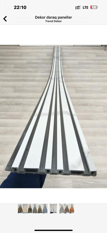 Daraq panellər: Dekor daraq panellər – interyer üçün dekorativ divar örtüyü Məhsul — 6