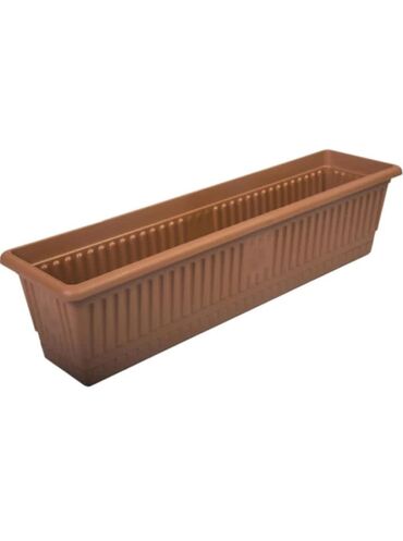 Bitkilər üçün dibçəklər: Dibçək – gül qabı – balkon üçün düzbucaqlı Dibcek qabi dibcek qablari — 16