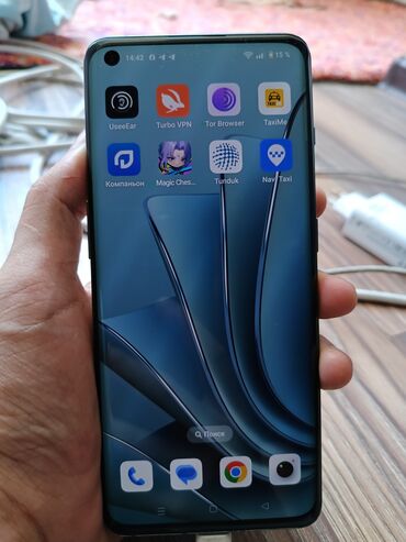 техно спарк 7: OnePlus 10 Pro, Б/у, 256 ГБ, цвет - Голубой, 1 SIM, 2 SIM