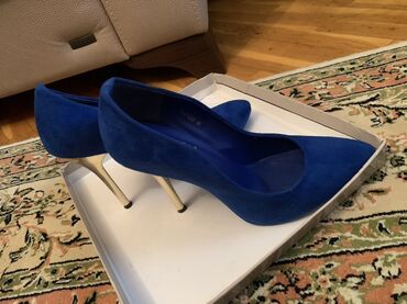 Tuflilər: Tuflilər, Ölçü: 40, rəng - Göy, İşlənmiş — 2