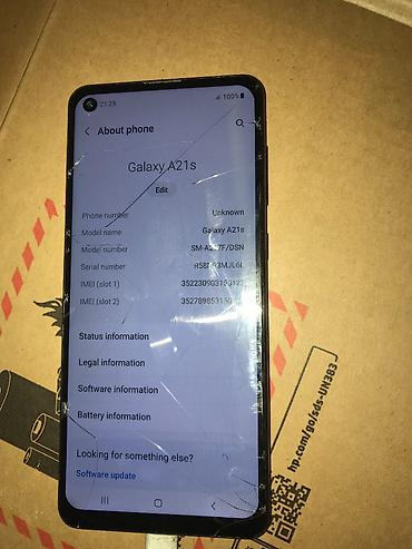 Samsung: Samsung a21s

sve radi, simfree — 8