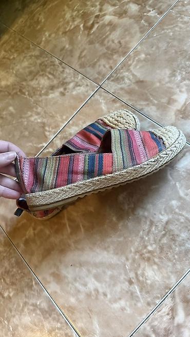 zene baletanke: Šarene espadrile sa štraftama( par puta obuvene, pokusaj, jer su mi — 10