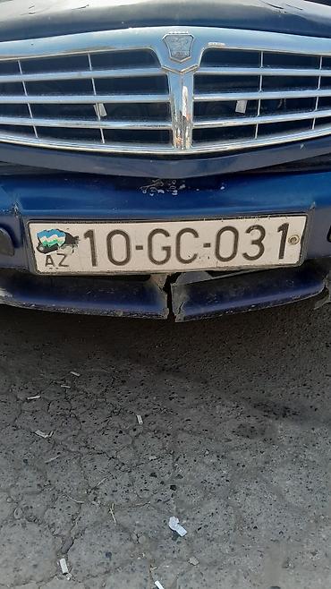 vaz 2106 abirsofka: GAZ Volga ön radiator barmaqlığı və ön bamper alt lipi (mavi rəng) - — 1