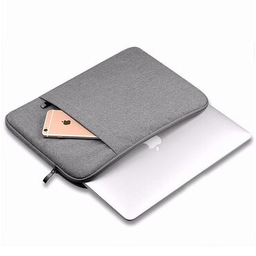 сумки для ноутбуков apple: Чехол 13д XH11 DN01 Арт.2035 Лаконичный и прочный чехол с кармашком и