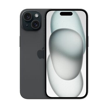 iphone telefon: IPhone 15, Б/у, 128 ГБ, Black Titanium, Защитное стекло, Чехол, Кабель, 100 %