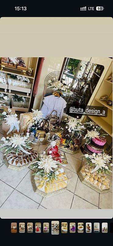 Xonçalar: Xonca satishi Xonça və hədiyyə təqdimatı üçün dekorativ set - Zövqlü — 10