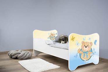 cr7 patike: Krevet za dečiju sobu 140x70 cm – Happy Kitty Small Teddy (Šifra — 1
