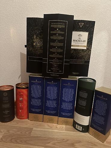 maca cayı: 🥃 Premium içki butulka və qutuları – dekor üçün (Boş) 🥃 Şəkildə — 2