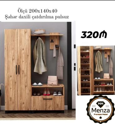 Yeni, Açılan, 2 qapılı Düz dolab, Dəhliz dolabı, Rusiya