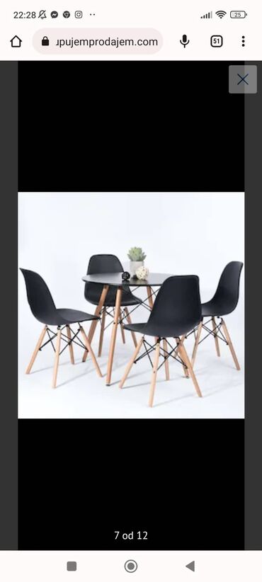 Setovi stolova i stolica: Potpuno novi prejaki stolovi u fabrickom pakovanju Dostupni u na lalafo.rs — 3 Setovi stolova i stolica: Potpuno novi prejaki stolovi u fabrickom pakovanju Dostupni u — 3
