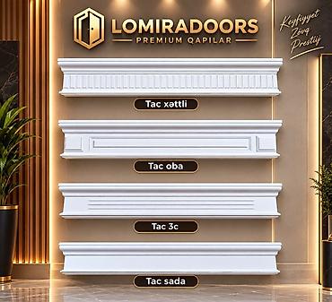 suni sam agaclari: Məhsul: LomiraDoors dekorativ qapı tacları (üst pervazlar) - Premium — 4